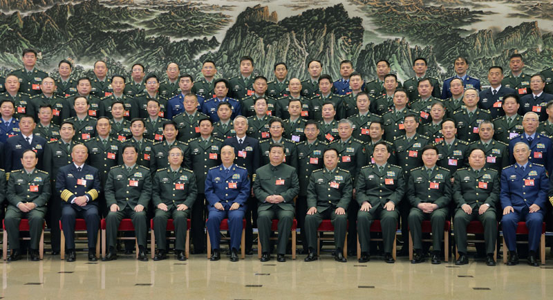 軍改一年間，習(xí)近平都說了什么