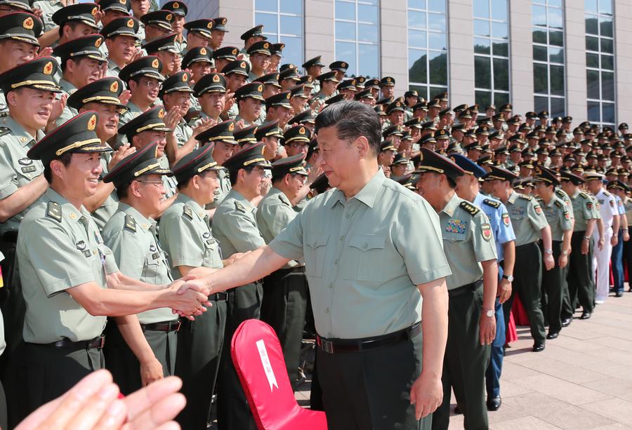軍改一年間，習(xí)近平都說了什么