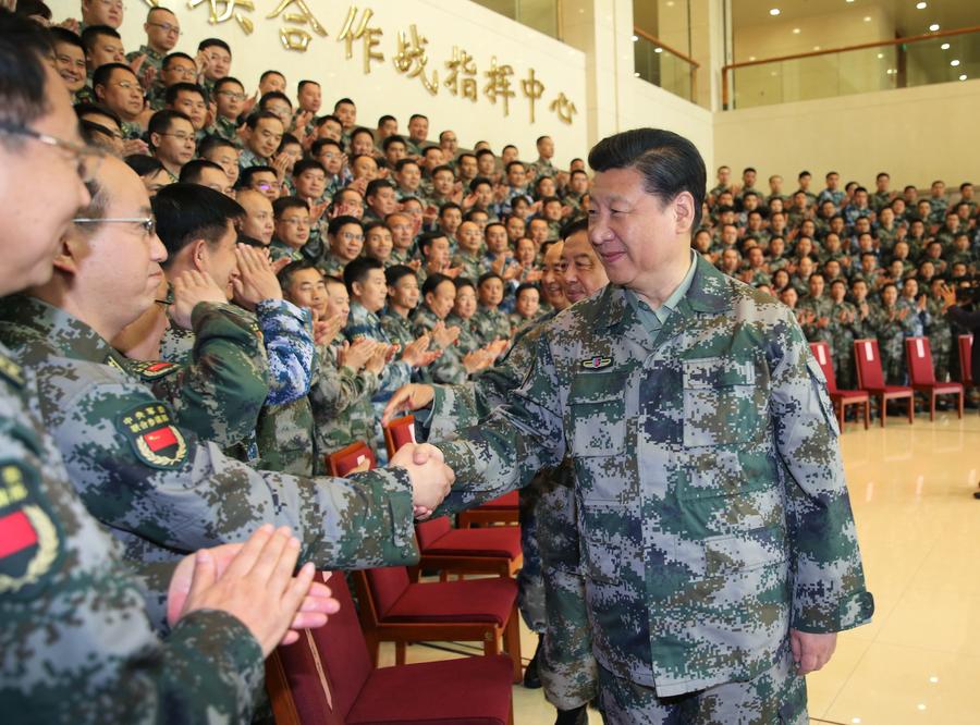 軍改一年間，習(xí)近平都說了什么