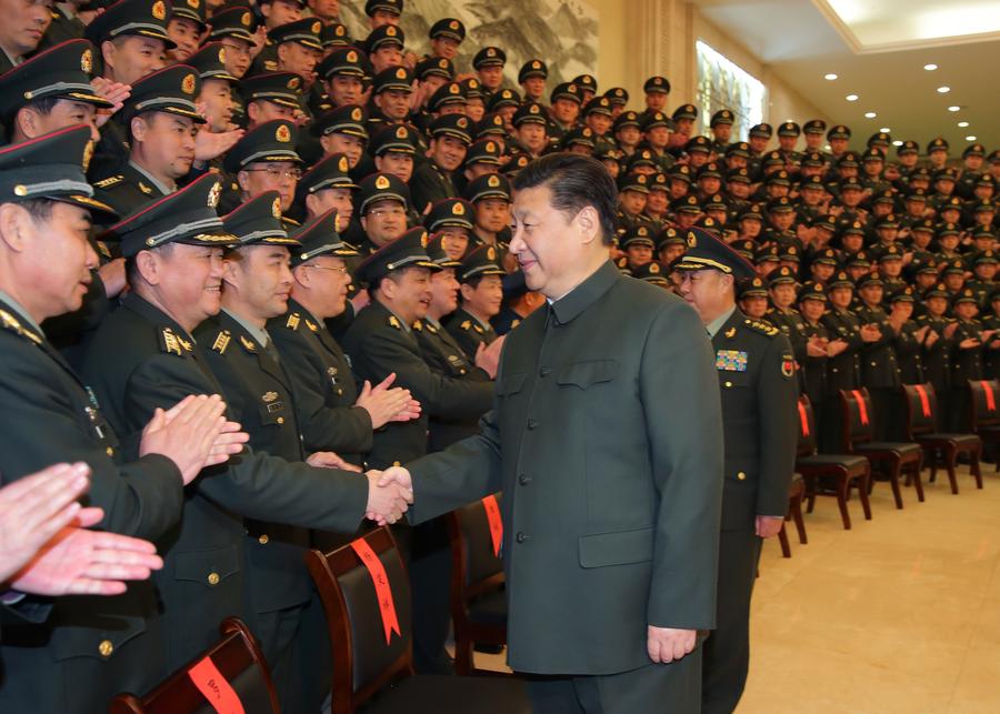 軍改一年間，習(xí)近平都說了什么